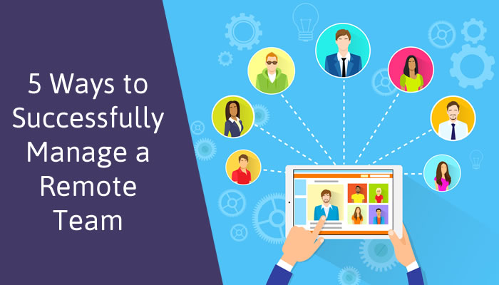 manage a team from remote