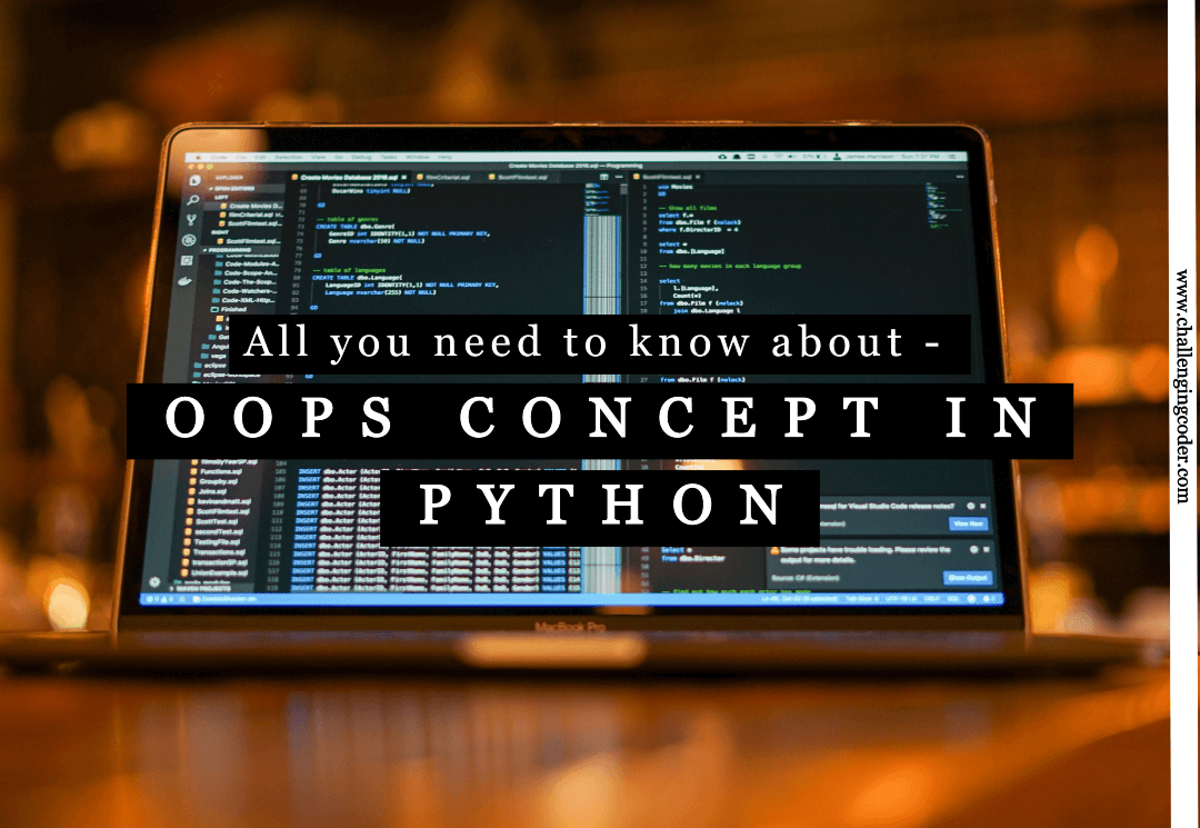 What Is Oops Concept In Python W3schools